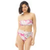 Carmen Marc Valvo Reversible Bandeau Bikini Top - Bellagio Paisley -Swim Wear Shop C2J432 970