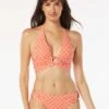 Carmen Marc Valvo Halter Bikini Top - Island Diamond -Swim Wear Shop C4N097 816