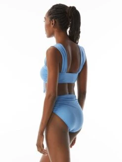 Carmen Marc Valvo Front Tie Bikini Top - Solids 9 Carmen Marc Valvo Front Tie Bikini Top - Solids -Swim Wear Shop C66436 489 alt01 R