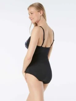 Gabar Chlorine Resistant Twist Bra One Piece Swimsuit - High Tide -Swim Wear Shop G1E221 004 alt01