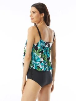 Beach House Swim Audrey Blouson Tankini Top - Deco Garden -Swim Wear Shop H06529 001 alt03 R