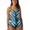 Beach House Swim Kerry Mesh Layer Tankini Top - Wave Pool Stripe 2 Beach House Swim Kerry Mesh Layer Tankini Top - Wave Pool Stripe -Swim Wear Shop H08893 001 R