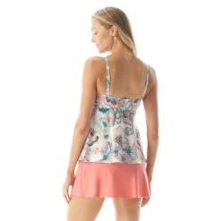 Beach House Swim Willow Twist Underwire Tankini Top - Moroccan Bloom 9 Beach House Swim Willow Twist Underwire Tankini Top - Moroccan Bloom -Swim Wear Shop H15970 100 alt03