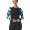 Beach House Sport Ava Zip Front Rash Guard - Shorelines