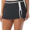 Beach House Sport Excel Zip Swim Skort - Piping -Swim Wear Shop H22704 001 R