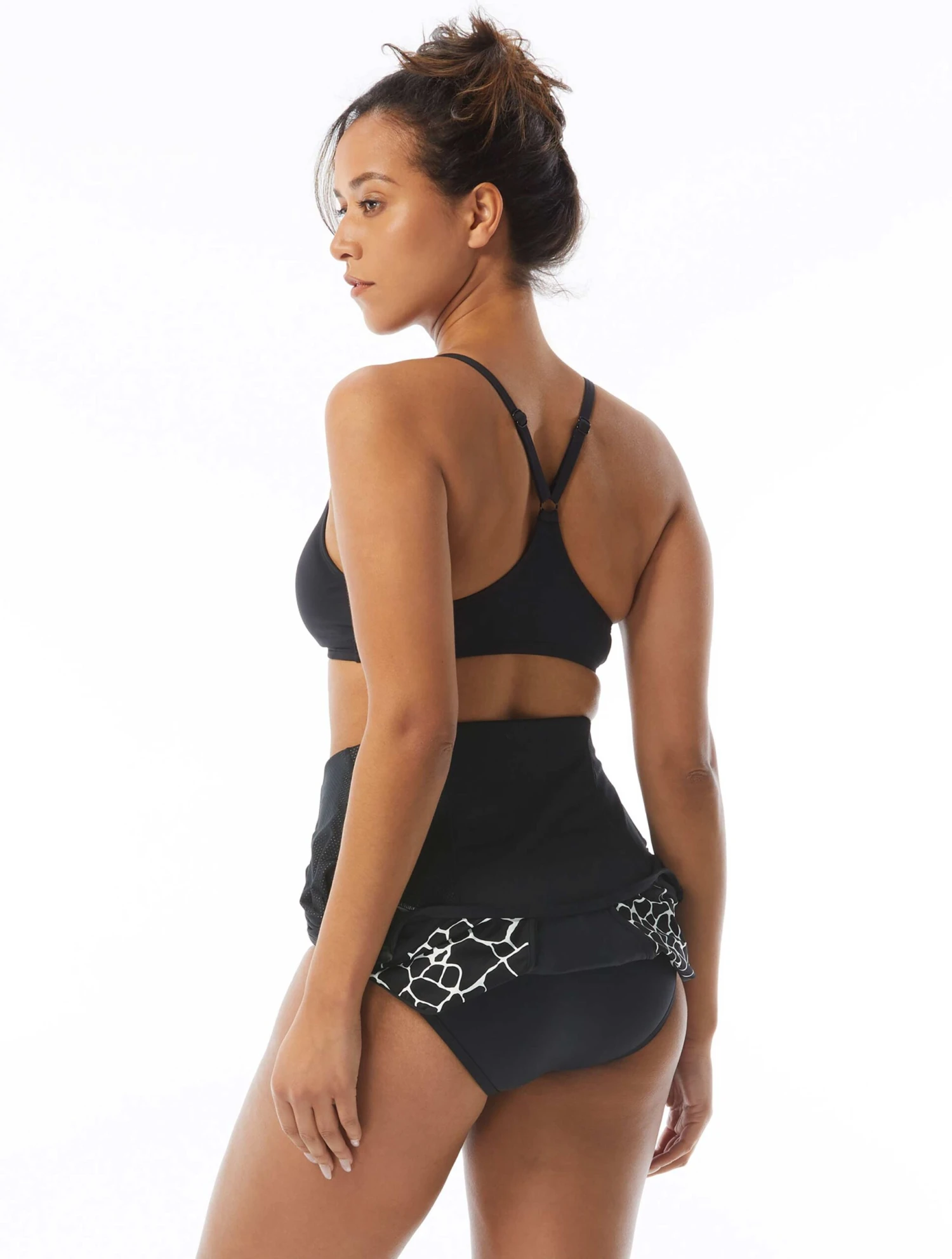 Beach House Sport Endurance Zip Front One Piece Swimsuit - Desert Giraffe 9 Beach House Sport Endurance Zip Front One Piece Swimsuit - Desert Giraffe - Image 7