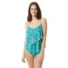 Beach House Swim Portia Mesh Layer Tankini Top - Mystic Medallion -Swim Wear Shop H44068 351