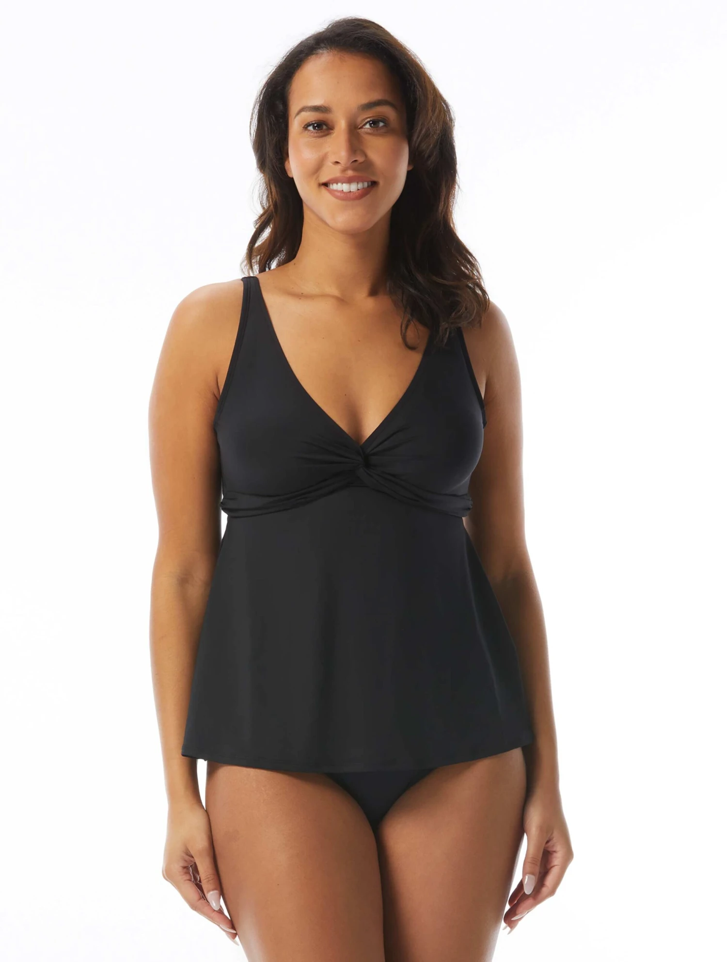 Beach House Swim Willow Twist Front Tankini Top - Beach Solids 3 Beach House Swim Willow Twist Front Tankini Top - Beach Solids