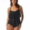 Beach House Swim Portia Mesh Layer Tankini Top - Crochet Soleil -Swim Wear Shop H65752 001 R