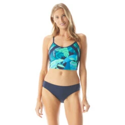 Beach House Sport Plateau Racerback Crop Top - Girl's Best Frond 8 Beach House Sport Plateau Racerback Crop Top - Girl's Best Frond -Swim Wear Shop H66974 511 alt02