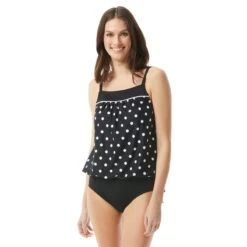 Beach House Audrey Blouson Tankini Top - Spotted At Sea