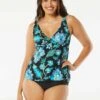 Beach House Swim Willow Twist Front Underwire Tankini Top - Vineyard Floral 2 Beach House Swim Willow Twist Front Underwire Tankini Top - Vineyard Floral -Swim Wear Shop H95970 001