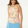 Beach House Swim Blair High Neck Tankini Top - Newport Floral