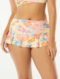 Beach House Swim Penny Swim Skirt - Newport Floral