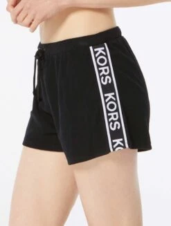 MICHAEL Michael Kors Cover Up Shorts - Logo Elastic Solids -Swim Wear Shop MM2M185 001 alt02