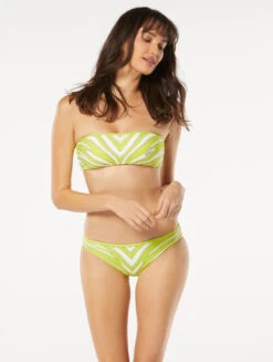 MICHAEL Michael Kors Bandeau Bikini Top - Zebra Spine