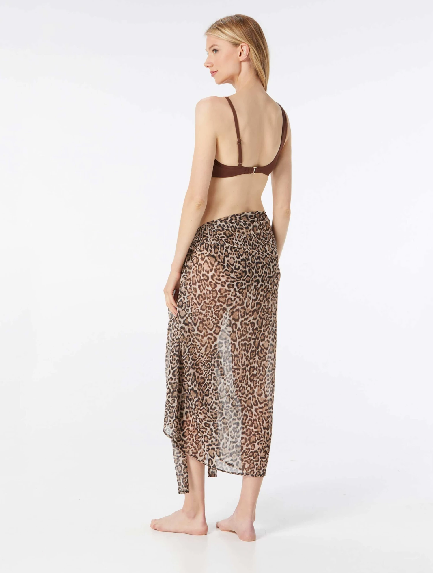 MICHAEL Michael Kors Wrap Cover Up Skirt - Wildcat 4 MICHAEL Michael Kors Wrap Cover Up Skirt - Wildcat - Image 2