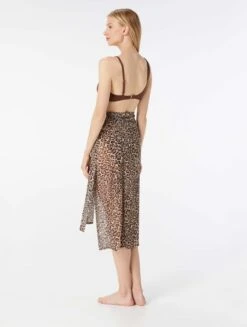 MICHAEL Michael Kors Wrap Cover Up Skirt - Wildcat 11 MICHAEL Michael Kors Wrap Cover Up Skirt - Wildcat -Swim Wear Shop MM9M772 220 alt03