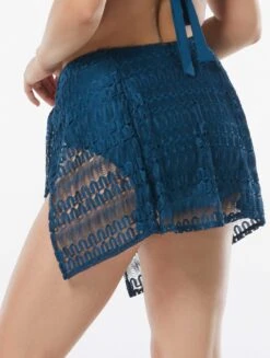 Coco Contours Pacific Sarong Swim Skirt - Crochet -Swim Wear Shop T63111 439 alt03