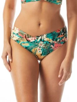 Coco Reef Star Banded Bikini Bottom - Passion Flower