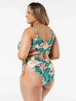 Coco Reef Elevate Bra Sized Shirred Underwire Bikini Top - Passion Flower -Swim Wear Shop U26461 006 alt01 R