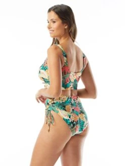 Coco Reef Elevate Bra Sized Shirred Underwire Bikini Top - Passion Flower -Swim Wear Shop U26461 006 alt05 R