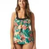 Coco Reef Ultra Fit Bra Sized Underwire Tankini Top - Passion Flower -Swim Wear Shop U26685 006 R