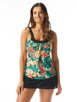 Coco Reef Ultra Fit Bra Sized Underwire Tankini Top - Passion Flower -Swim Wear Shop U26685 006 alt02 R