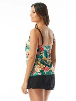 Coco Reef Ultra Fit Bra Sized Underwire Tankini Top - Passion Flower -Swim Wear Shop U26685 006 alt03 R