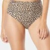 Coco Reef Impulse High Waist Rollover Bikini Bottom - Wild Cheetah -Swim Wear Shop U27208 006 R