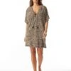 Coco Reef Raya Cover Up Dress - Wild Cheetah Ikat -Swim Wear Shop U28483 006 R