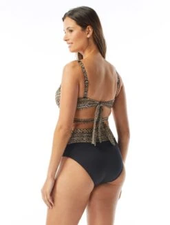 Coco Reef Five Way Bra Sized Underwire Bikini Top - Ikat Stripe -Swim Wear Shop U30988 006 alt08 R