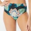 Coco Reef Verso High Waist Reversible Bikini Bottom - Tropical Lotus -Swim Wear Shop U35289 006