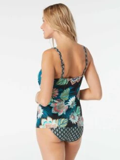 Coco Reef Ultra Fit Bra Sized Underwire Tankini Top - Tropical Lotus -Swim Wear Shop U35685 006 alt05