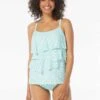 Coco Reef Aura Ruffle Bra Sized Underwire Tankini Top - Siren -Swim Wear Shop U36075 436