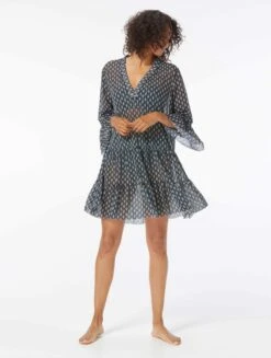 Coco Reef Enchant Cover Up Dress - Siren