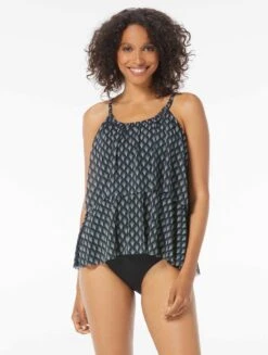 Coco Reef True Bra Sized Mesh Layer Underwire Tankini Top - Siren -Swim Wear Shop U36425 006 alt04