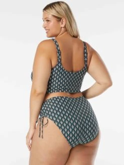 Coco Reef Elevate Bra Sized Shirred Underwire Bikini Top - Siren -Swim Wear Shop U36461 006 alt03