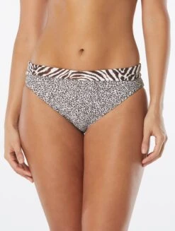 Coco Reef Verso High Waist Reversible Bikini Bottom - Native Zebra -Swim Wear Shop U39289 225 alt04