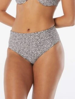 Coco Reef Verso High Waist Reversible Bikini Bottom - Native Zebra -Swim Wear Shop U39289 225 alt06