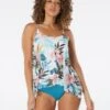 Coco Reef Current Bra Sized Mesh Layer Underwire Tankini Top - Paradise Floral -Swim Wear Shop U42035 970
