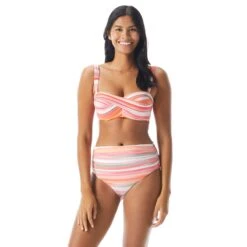 Coco Reef Five Way Bra Sized Underwire Bikini Top - Paloma Stripe -Swim Wear Shop U74988 816 alt02