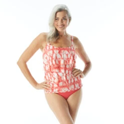 Coco Reef Aura Ruffle Bra Sized Underwire Tankini Top - The Coast Tie Dye -Swim Wear Shop U83075 816 alt02