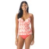 Coco Reef Enrapture Bra Sized Wrap Underwire Tankini Top - The Coast Tie Dye -Swim Wear Shop U83466 816