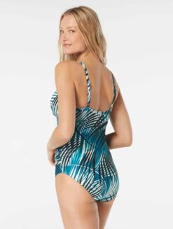 Coco Reef Enrapture Bra Sized Underwire One Piece Swimsuit - Endless Summer Palm -Swim Wear Shop U84476 349 alt03