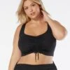 Coco Reef Elevate Bra Sized Shirred Underwire Bikini Top - Classic Solids -Swim Wear Shop U95461 006