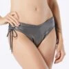 Vince Camuto Shirred V Bikini Bottom - Metallic Shimmer -Swim Wear Shop V02730 030