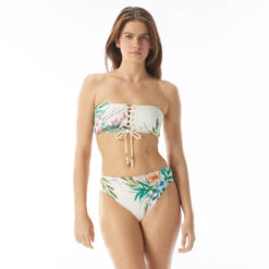Vince Camuto Front To Back Bandeau Bikini Top - Pacific Grove