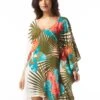 Vince Camuto V-Neck Caftan Cover Up - Palm Paradise -Swim Wear Shop V11811 970 R