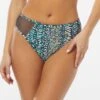 Vince Camuto High Leg Bikini Bottom - Abstract Animal -Swim Wear Shop V28722 408